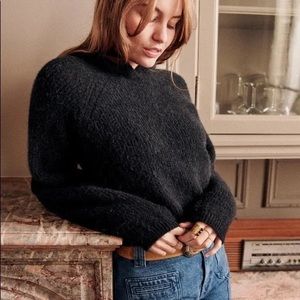 Sezane Laurel jumper Black size XS